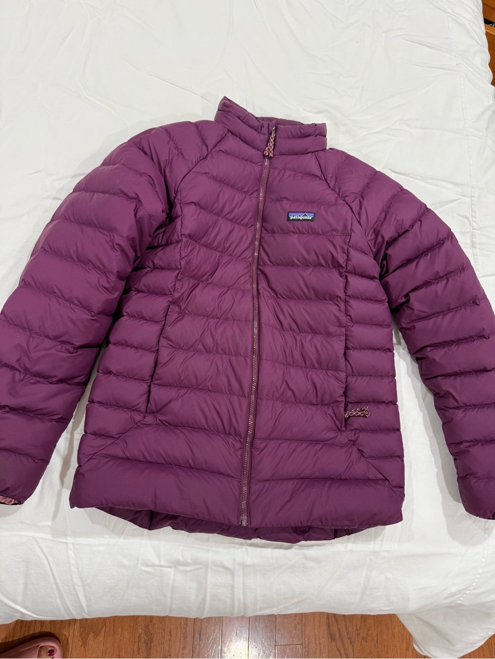 Patagonia Girls Down Jacket - Purple